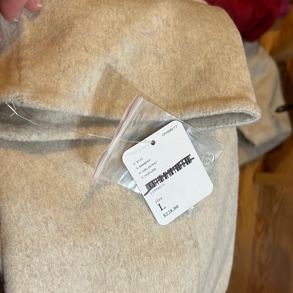 NWT Free People Adore You Wool Coat Medium or Large Sand - Picture 12 of 17